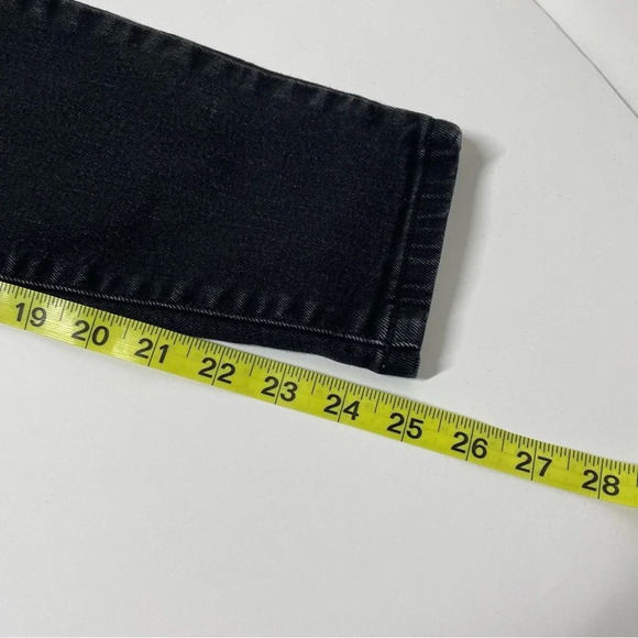 Everlane Black Wash The High Rise Ankle Skinny Denim Size 28 - Picture 3 of 10
